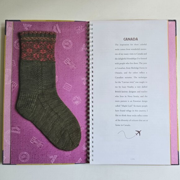 Knitting On The Road Sock Patterns For The Traveling Knitter By Nancy Bush - Picture 8 of 16